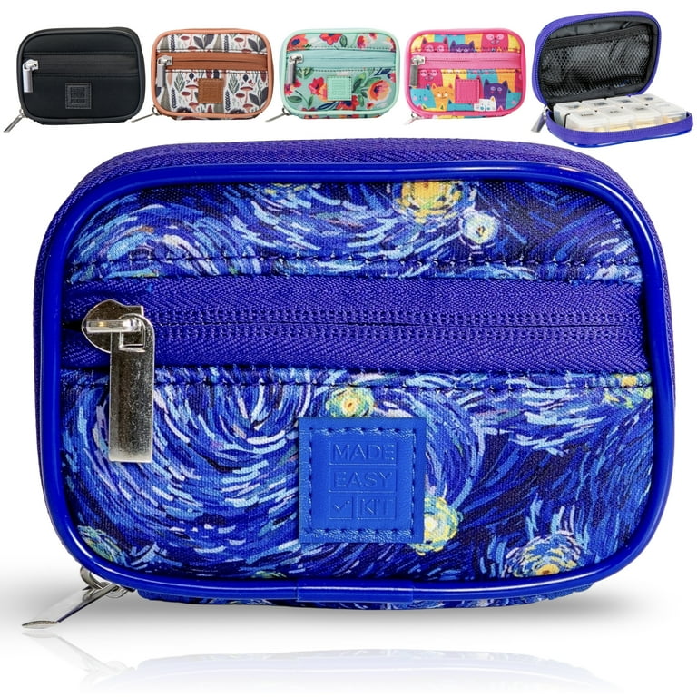 Made Easy Kit Pill Case, Weekly Medicine Organizer, 7-Day
