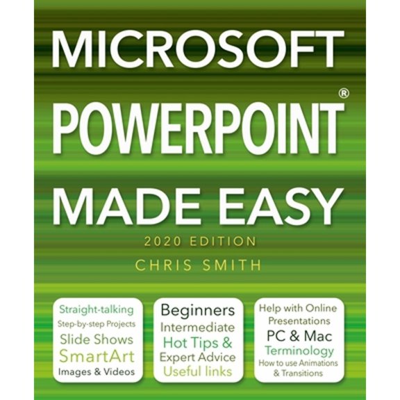 Pre-Owned Microsoft PowerPoint (2020 Edition) Made Easy (Paperback) 1787557898 9781787557895