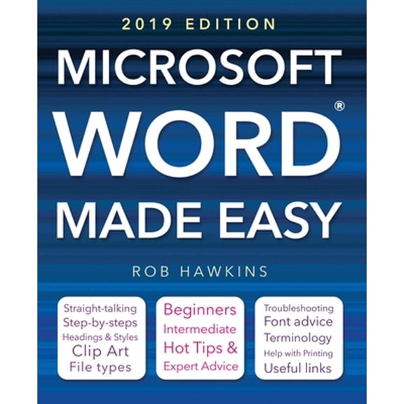 Pre-Owned Made Easy: Microsoft Word Made Easy (2019 edition) (Paperback)