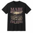 thumbnail image 1 of Made For More Ephesians 2:10 Christian T-Shirt, Retro Mountain Wildflower Faith Graphic Tee, Bible Verse Gift, 1 of 9