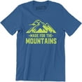 thumbnail image 1 of Made For The Mountains - Hiking Club Climbing Men's T-Shirt, 1 of 4
