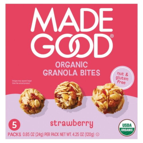 Made Good Organic Granola Mini Strawberry