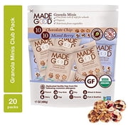 Made Good Organic Granola Minis Variety Pack, 0.85 Ounce (24 Count)