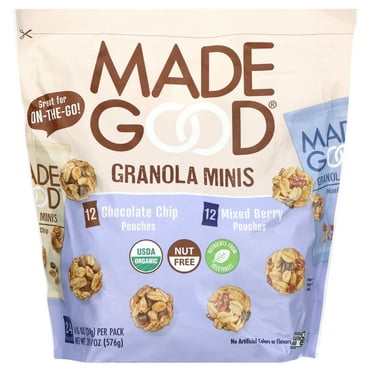Made Good Organic Granola Minis Variety Pack, 0.85 Ounce (24 Count)