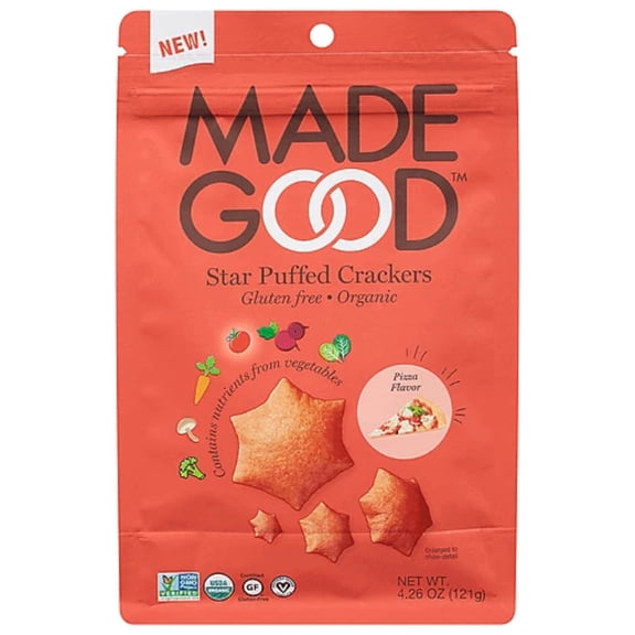 Made Good - Star Puffed Crackers Pizza - 4.26 oz.