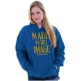 thumbnail image 1 of Made His Image Jesus Christian Hoodie Sweatshirt Women Men Brisco Brands S, 1 of 6