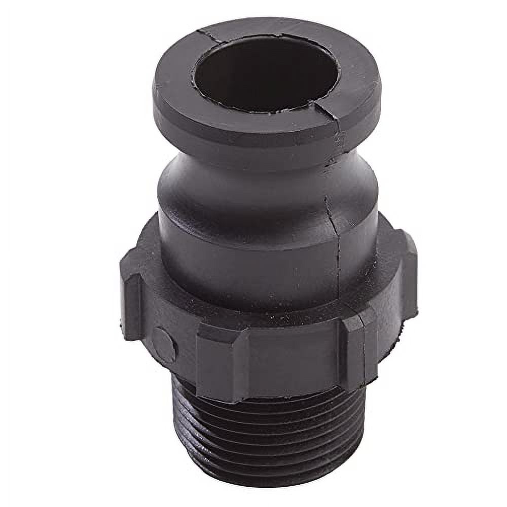 Made In 1" X 1" PVC Camlock Fittings Plastic Hose Coupler Type F Male Cam Lock Hose Adapter
