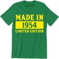 thumbnail image 1 of Made In 1954 Limited Edition - Birthday Gift Men's T-Shirt, 1 of 4