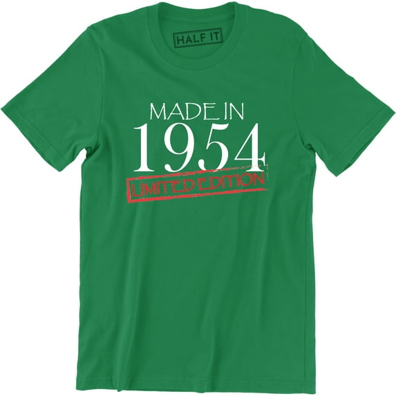 Made In 1954 Limited Edition Vintage Birthday Gift Men's T-Shirt