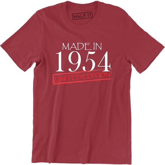 Made In 1954 Limited Edition Vintage Birthday Gift Men's T-Shirt