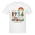 thumbnail image 1 of Made In 1956 65th Birthday Quarantine Gift 65 Years Old Men'S Basic Short Sleeve T-Shirt White X-Large, 1 of 5