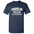 thumbnail image 1 of Made In 1969 All Orignal Parts Mens Tshirts Graphic Funny Tee 53rd Birthday Apparel Novelty Gift For Sarcasm Lovers Holiday Humor Sarcastic T Shirt, 1 of 5