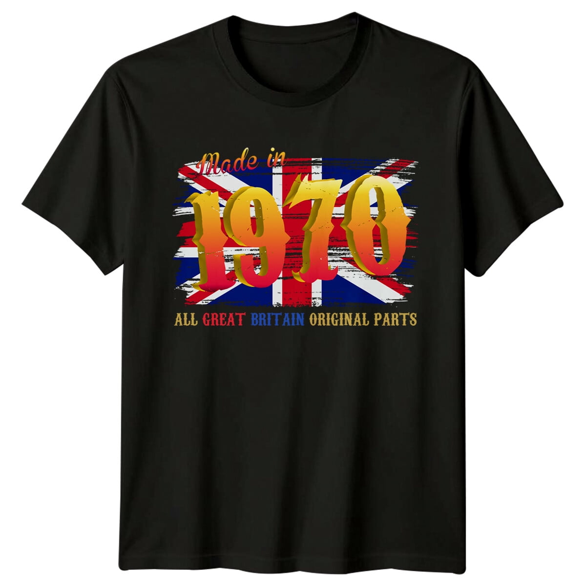 Made In 1970 Great Britain Original Parts 70s Birth Year Everyday ...