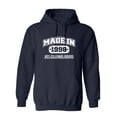 thumbnail image 1 of Made In 1998 All Original Parts Sarcastic Novelty Gift Idea Adult Humor Funny Men's Hoodies, 1 of 3