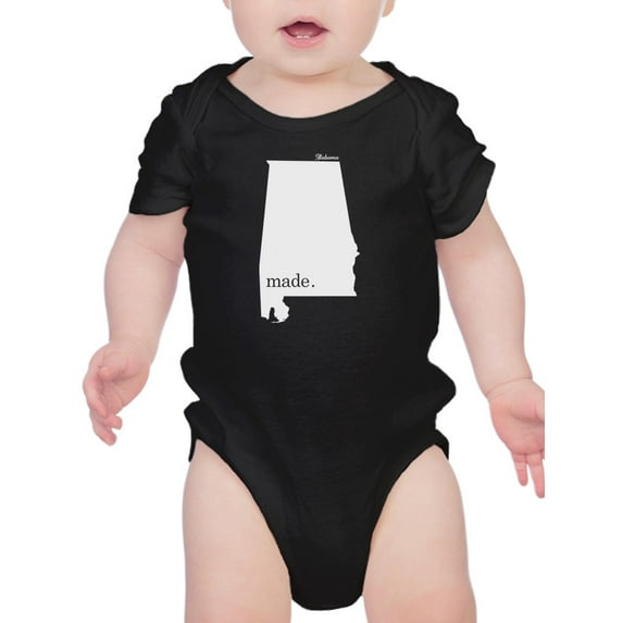 Made In Alabama Bodysuit Infant -Smartprints Designs, 24 Months