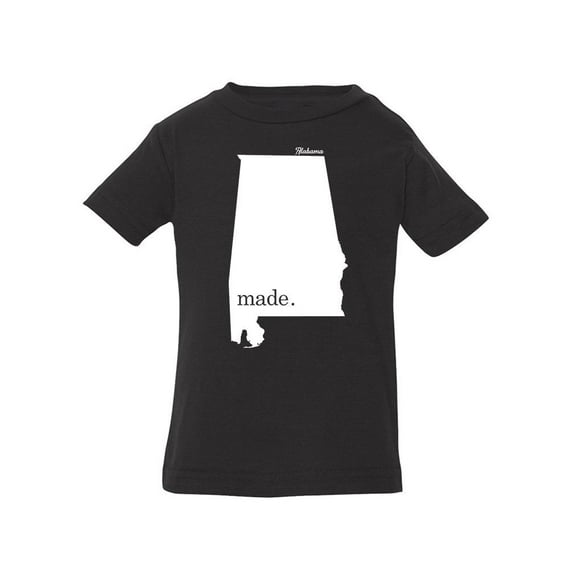 Made In Alabama T-Shirt Infant -Smartprints Designs, 18 Months