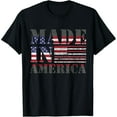thumbnail image 1 of Made In America Born And Raised American Flag T-Shirt, 1 of 7