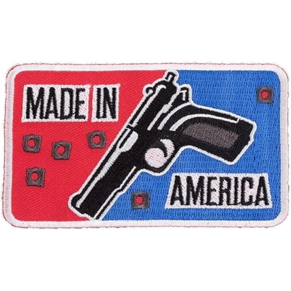 Made In America Gun Patch, Gun Patches