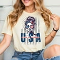 thumbnail image 1 of Made In America Usa Shirt, Womens Shirt, Women Gift, Independence Day Shirt, Women Clothing For Her, 1 of 2