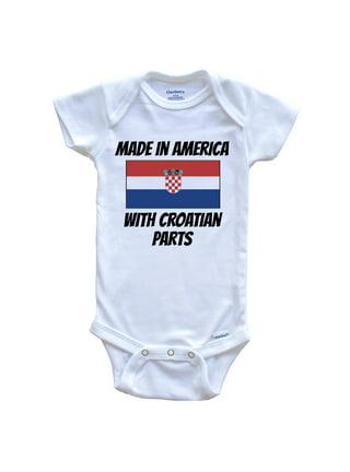  Really Awesome Shirts Born In America With A Polish Heart One  Piece Baby Bodysuit Poland Flag Baby Bodysuit, 0-3 Months White: Clothing,  Shoes & Jewelry