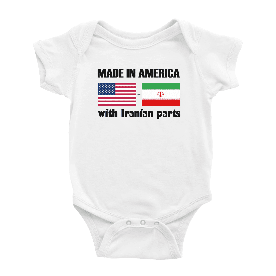 Organic Cotton Baby Bodysuit – America's Baby – USA Merchandise