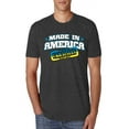 thumbnail image 1 of Made In America With Ukrainian Parts Mens Premium Tri Blend T-Shirt, Vintage Black, Large, 1 of 4