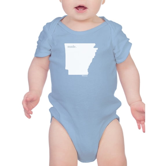 Made In Arkansas Bodysuit Infant -Smartprints Designs, 18 Months