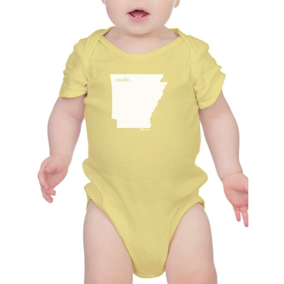 Made In Arkansas Bodysuit Infant -Smartprints Designs, 18 Months