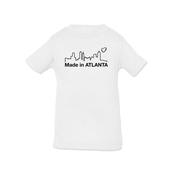 Made In Atlanta Landscape. T-Shirt Infant -Smartprints Designs,  24 Months