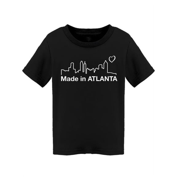 Made In Atlanta! T-Shirt Toddler -Smartprints Designs, 3 Toddler