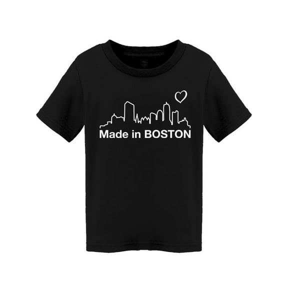 Made In Boston. T-Shirt Toddler -Smartprints Designs,  2 Toddler