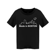 Made In Boston. T-Shirt Toddler -Smartprints Designs, 3 Toddler