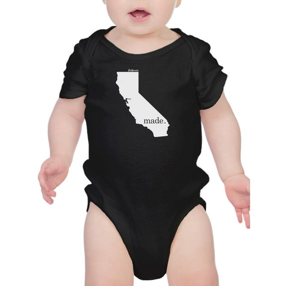 Made In California Bodysuit Infant -Smartprints Designs, 24 Months