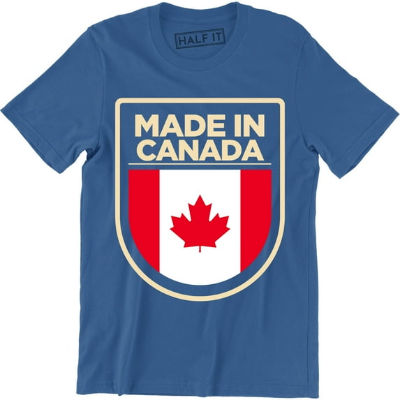 Made In Canada , Living In United Kingdom Nation Love Men's T-Shirt