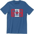 thumbnail image 1 of Made In Canada , Living In United Kingdom Nation Love Men's Tee Shirt, 1 of 4
