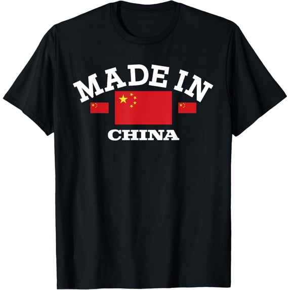 Made In China Chinese Flag T-Shirt T-Shirt