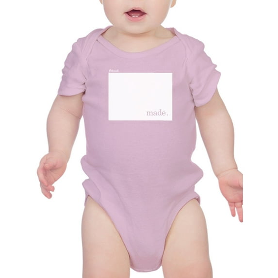 Made In Colorado Bodysuit Infant -Smartprints Designs, Newborn