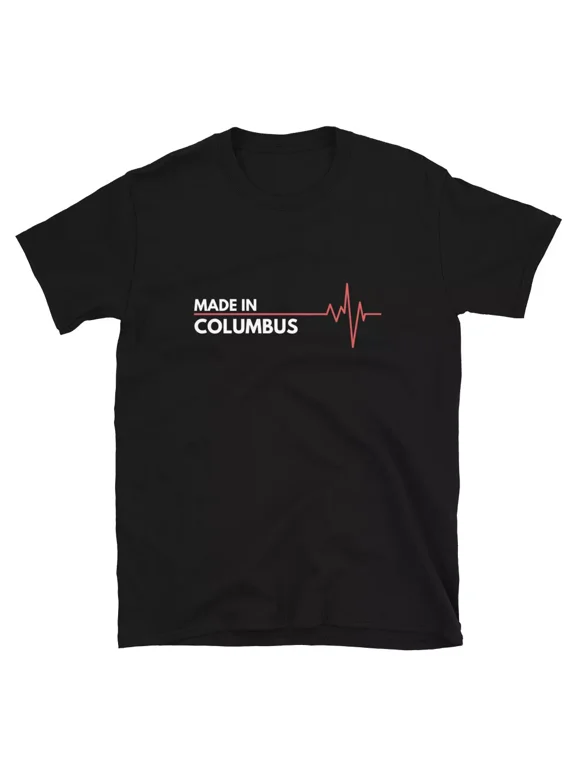 Made In Columbus Ohio Hometown City Of Birth T-Shirt
