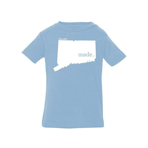 Made In Connecticut T-Shirt Infant -Smartprints Designs, 12 Months