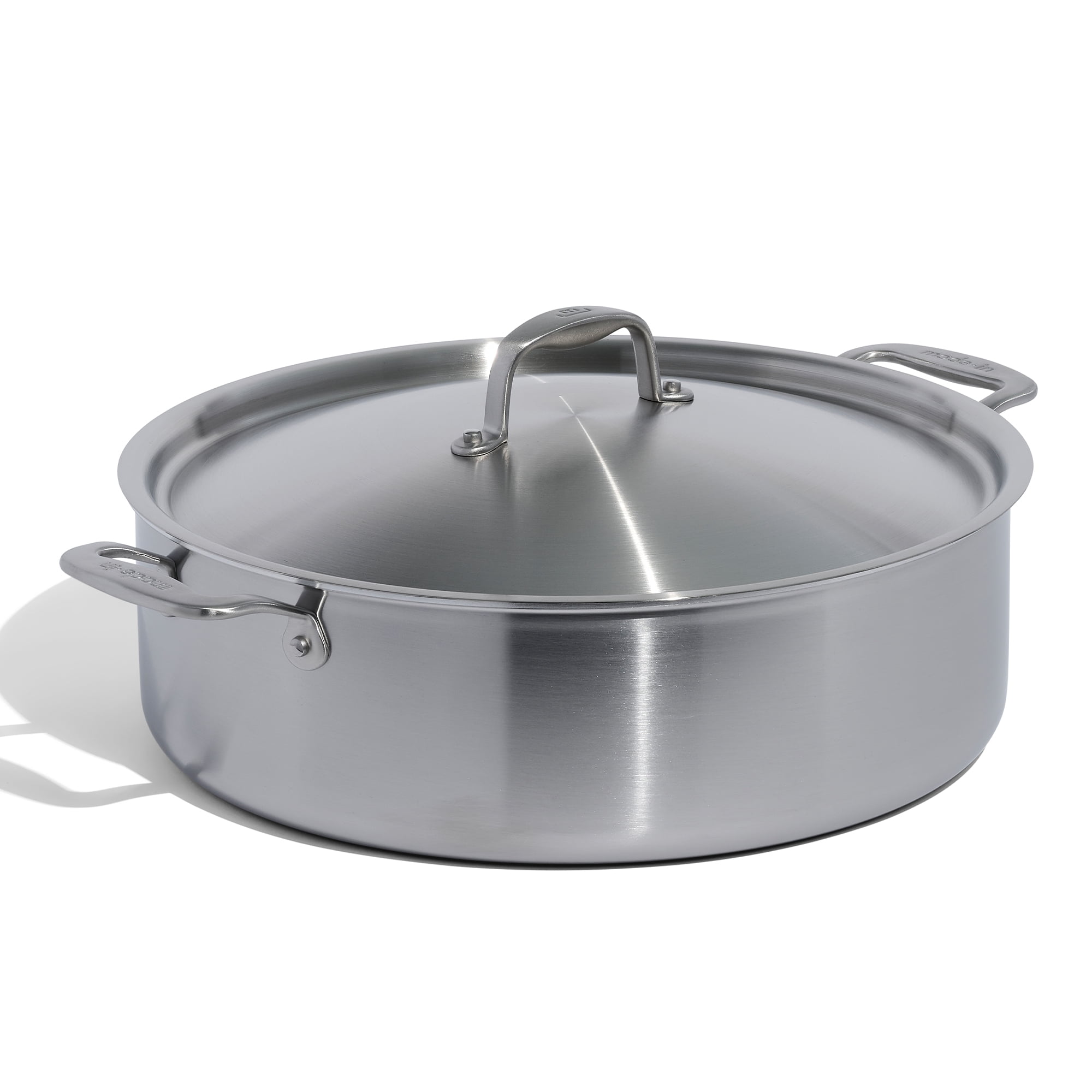 Made In Cookware 10 Quart Stainless Steel Rondeau Pot w/ Lid