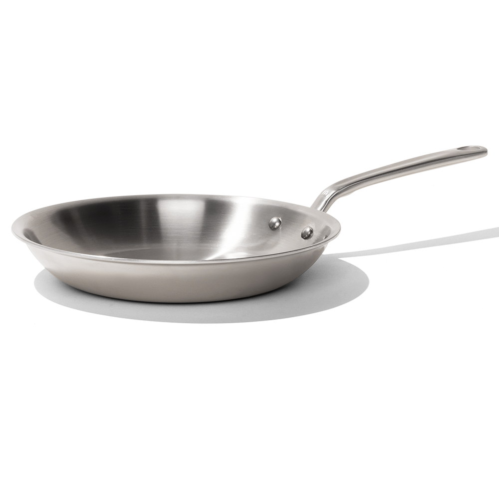 calphalon tri ply stainless steel 10 inch omelette fry pan