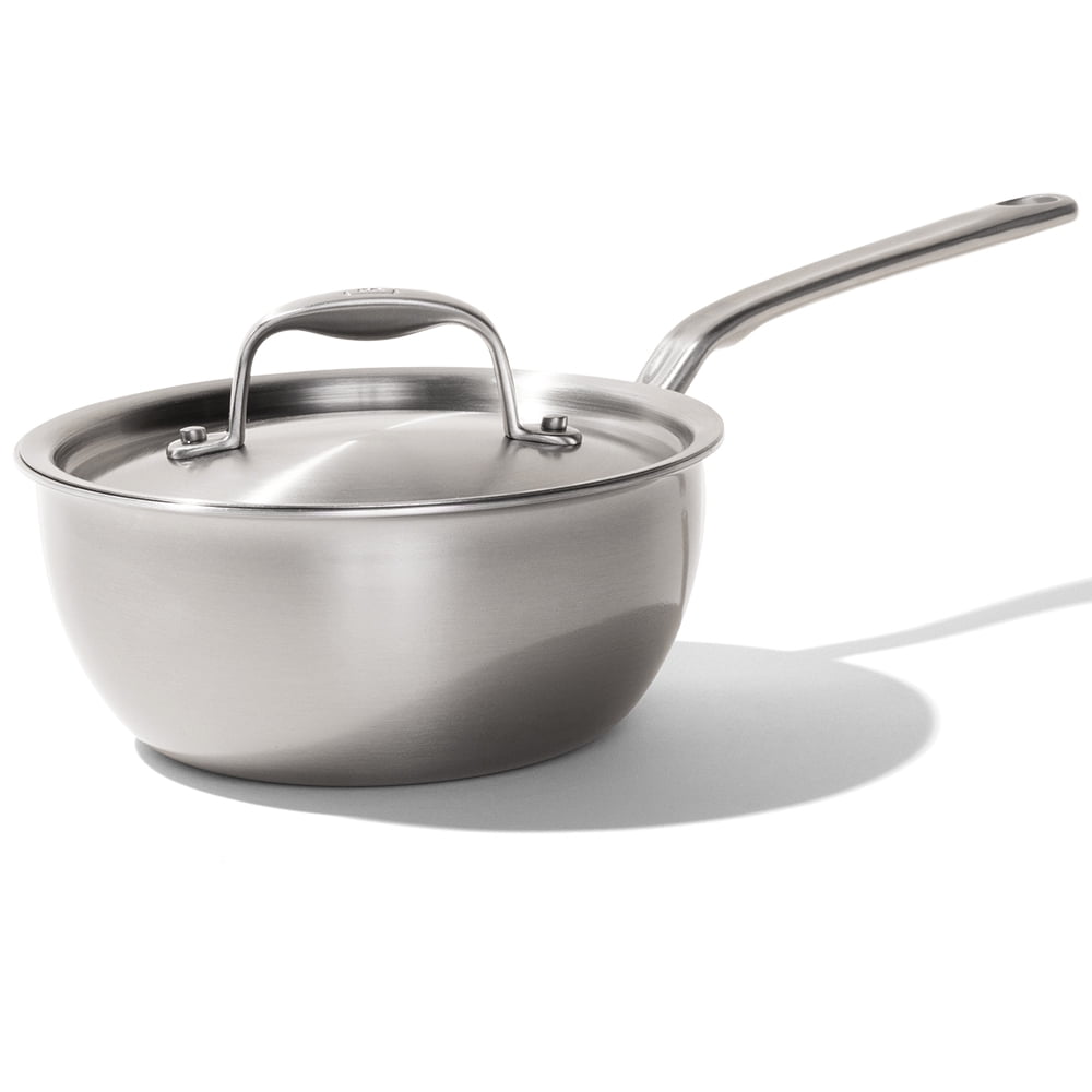 ALL-CLAD Stainless 2-Qt Saucier with lid