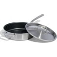 Made In Cookware 3.5 Quart Non Stick Saute Pan With Lid 5 Ply