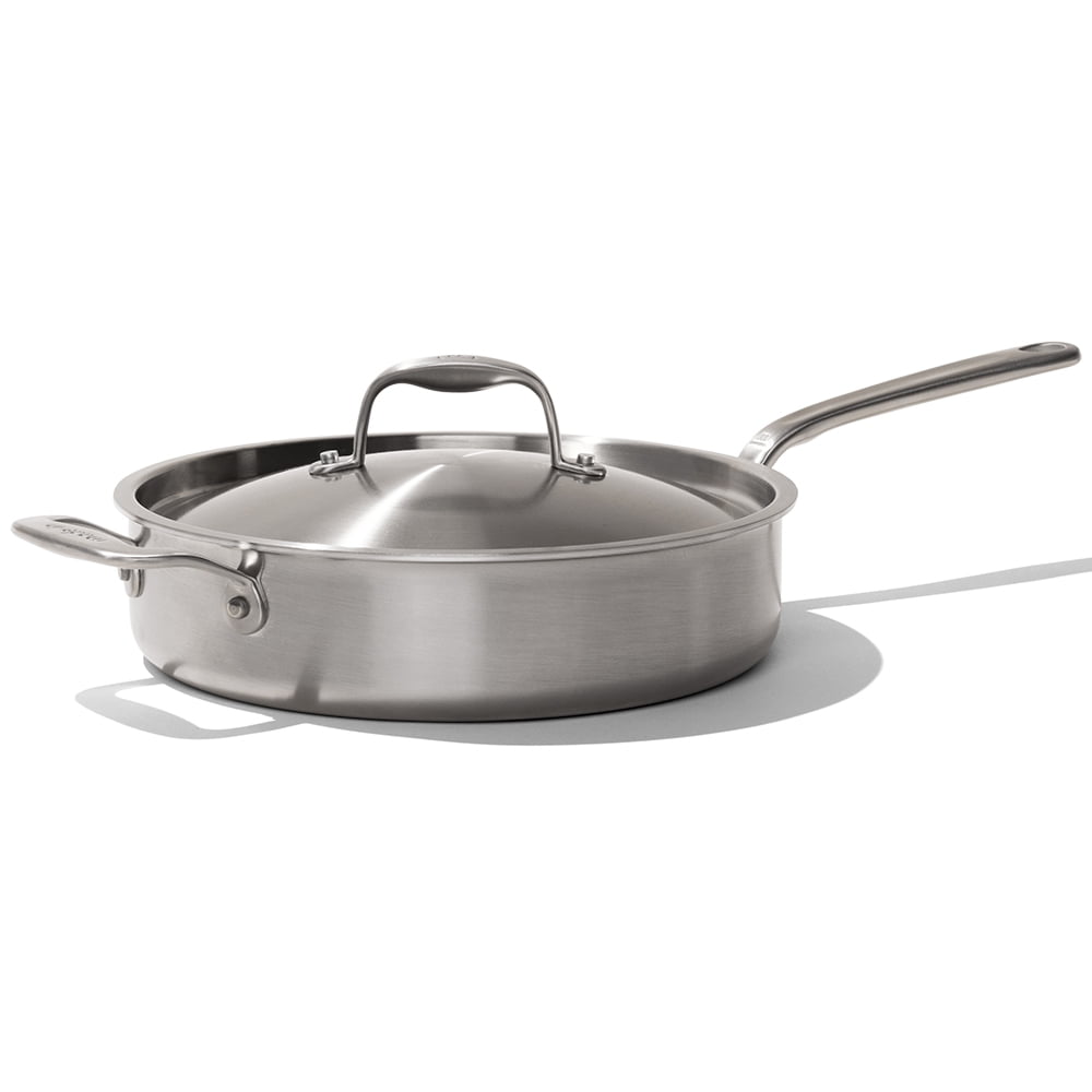 Norpro Krona Stainless Steel Small 9.5 Saute Pan With Helper Handle 631