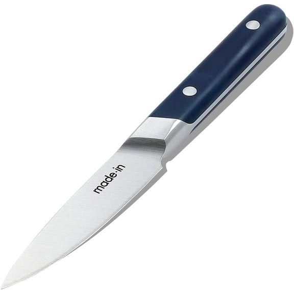 Made In Cookware - 4" Paring Knife France - Full Tang With Harbour Blue Handle