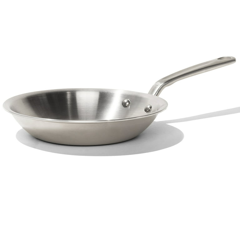 All-Clad D3 Stainless Steel 8 and 10 inch fry pans with 8 quart Stock Pot  w/ Lid