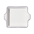 thumbnail image 1 of Made In Cookware - Square Baking Dish - Navy Rim - Hand Crafted Porcelain - Professional Bakeware - Crafted in France, 1 of 7