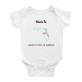 thumbnail image 1 of Made In Florida United States of America Baby Clothing Bodysuit 3-6 Months, 1 of 5