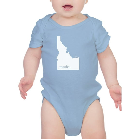 Made In Idaho Bodysuit Infant -Smartprints Designs, 12 Months