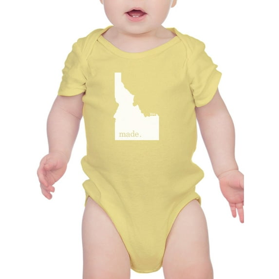 Made In Idaho Bodysuit Infant -Smartprints Designs, 24 Months